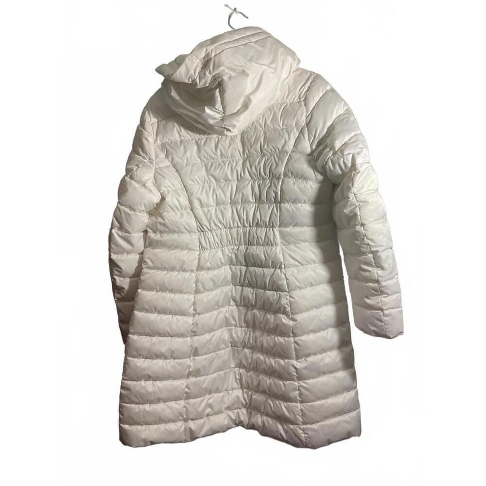 Liz Claiborne White Women's Puffer Coat with Hood XL - Picture 14 of 15